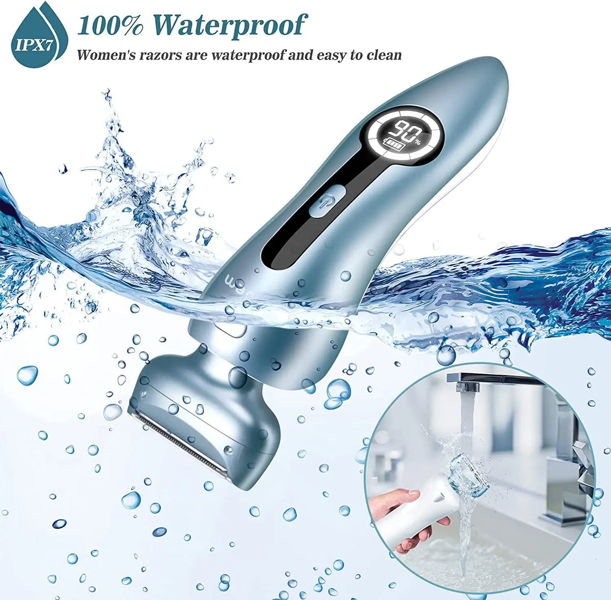 Cordless Body Shaver, Waterproof