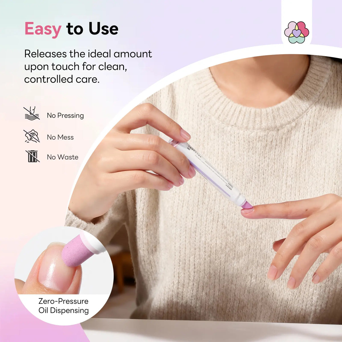 Cuticle Care Pen & Ceramic Pusher Set