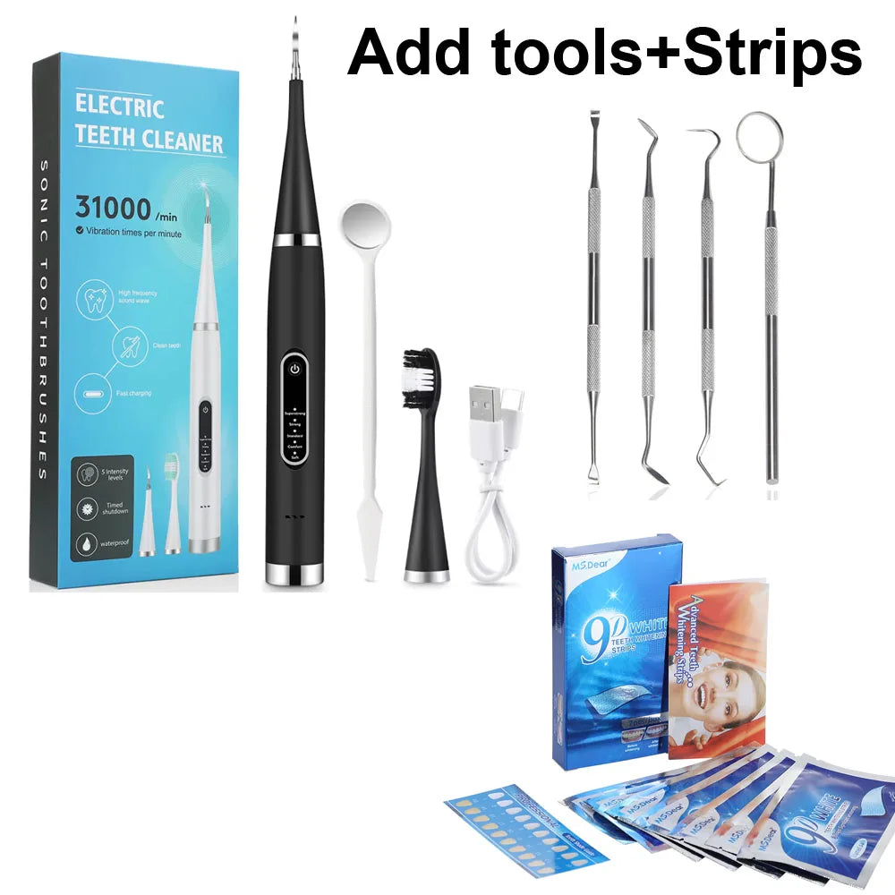 Electric Dental Scaler &amp; Tartar Remover