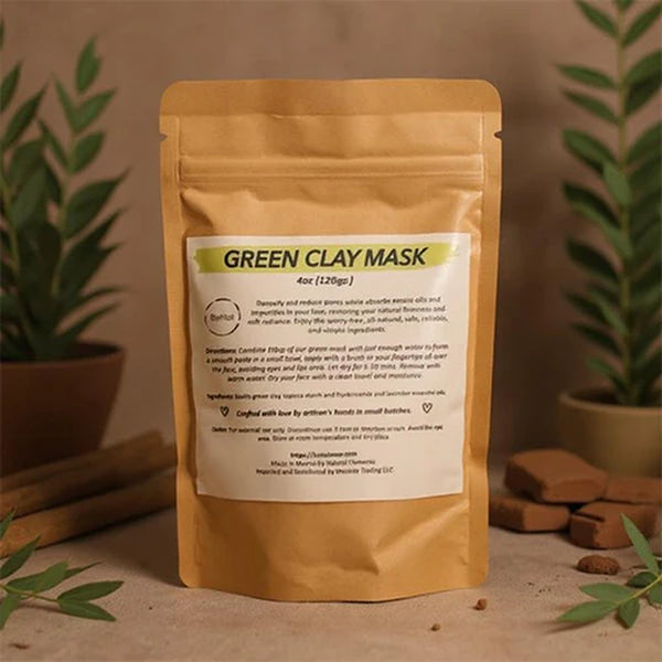 Green Clay Mask | Pore-Refining Facial Detox