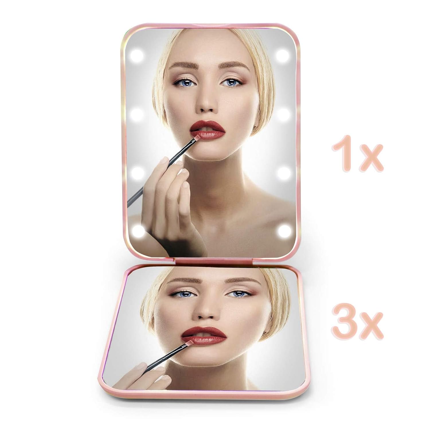 1x and 3x mirror sides