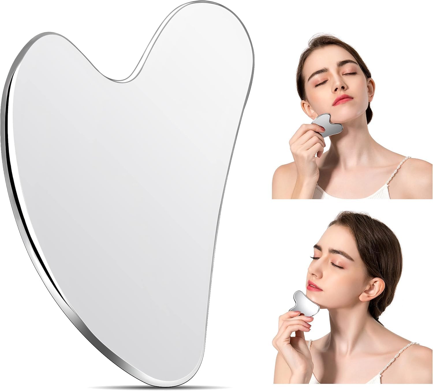 Nuovivo stainless steel gua sha tool