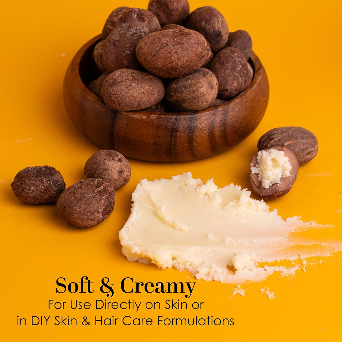 Raw Unrefined African Shea Butter – 1 lb Block