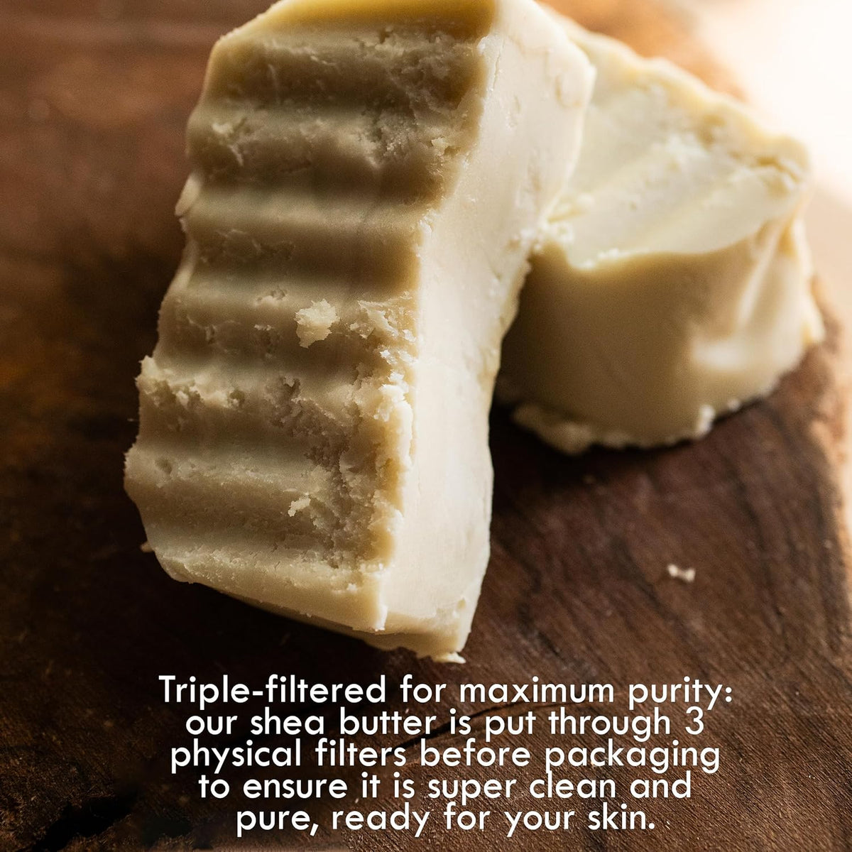 Raw Unrefined African Shea Butter – 1 lb Block