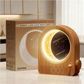 Nuovivo Sunrise Alarm and Moon Lamp on a bedside table