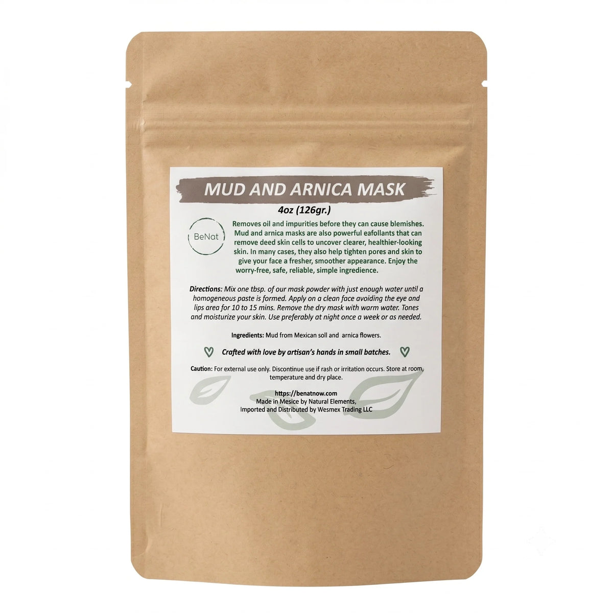 Mud &amp; Arnica Detox Face Mask