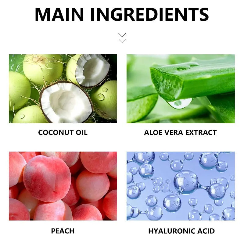 Coconut Oil Hair Removal Cream, Face & Lips