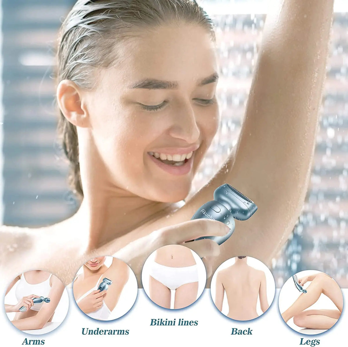 Cordless Body Shaver, Waterproof