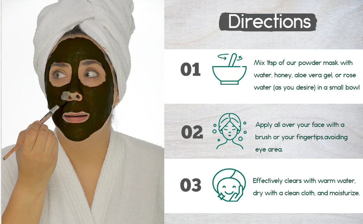 Activated Charcoal Detox Face Mask – 2-Pack