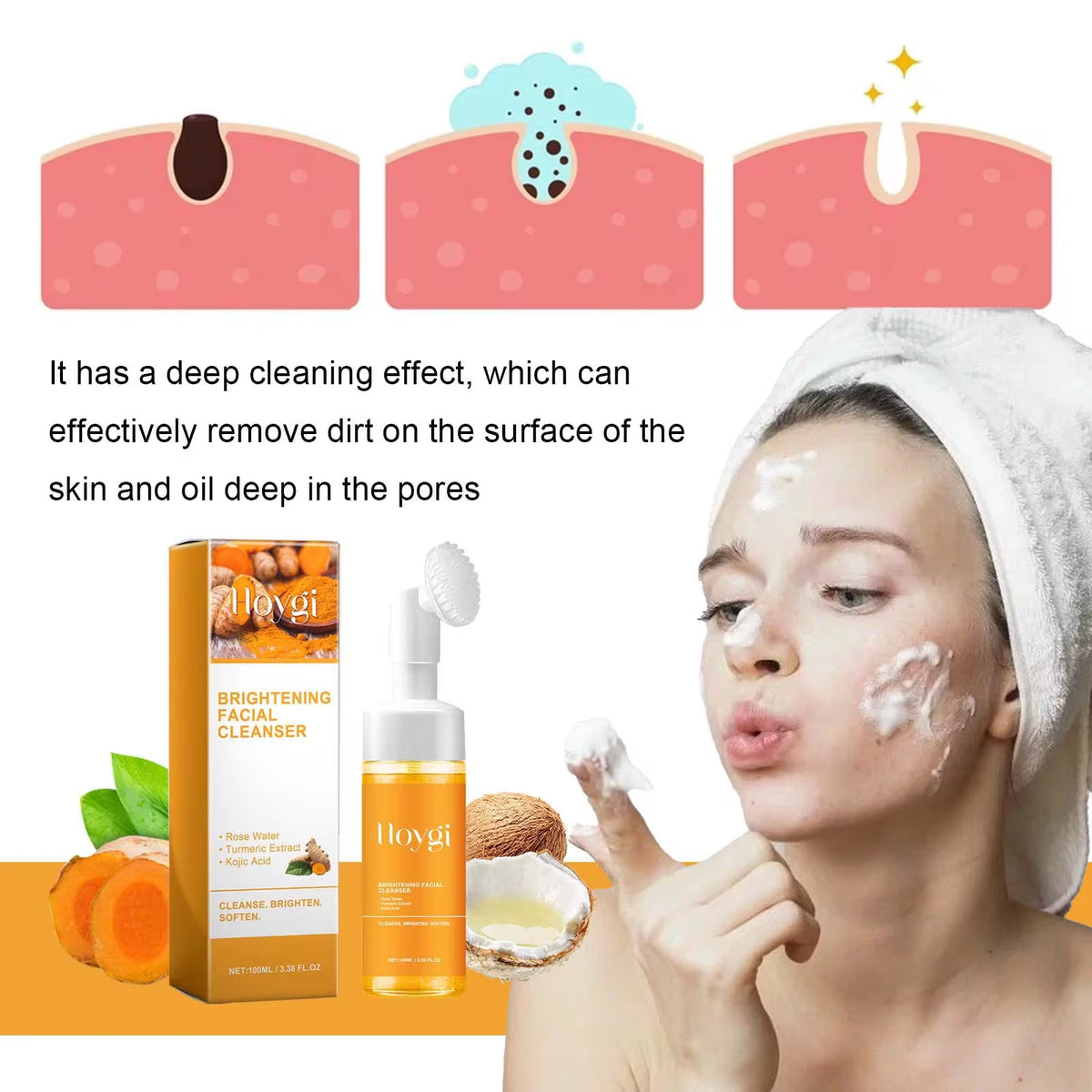 Turmeric Brightening Face Wash